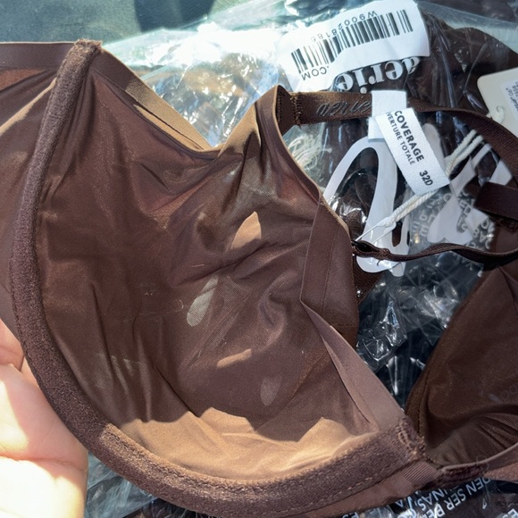 Aerie Smoothez Mesh Bra brown - Picture 3 of 3